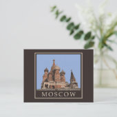 Sint-Basilskathedraal Moskou Briefkaart (Staand voorkant)