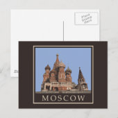 Sint-Basilskathedraal Moskou Briefkaart (Voorkant / Achterkant)