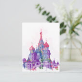 Sint-Basilskathedraal Moskou Briefkaart (Staand voorkant)