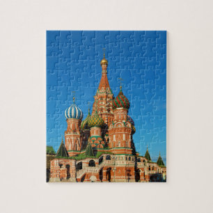 Sint-Basilskathedraal Moskou Rusland Legpuzzel