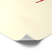 Sint-Basilskathedraal, Moskou, Rusland Poster (Hoek)