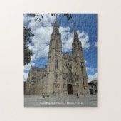 Sint-Baudilus-kerk in Nimes, Frankrijk, op een Legpuzzel (Verticaal)