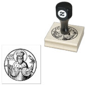 Sint Bavo Oosters-orthodox-katholiek Rubberstempel (Gestempeld)