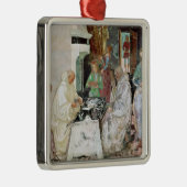 Sint-Benedict, gastvrijheid Metalen Ornament (Rechts)