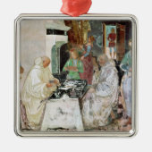 Sint-Benedict, gastvrijheid Metalen Ornament (Voorkant)