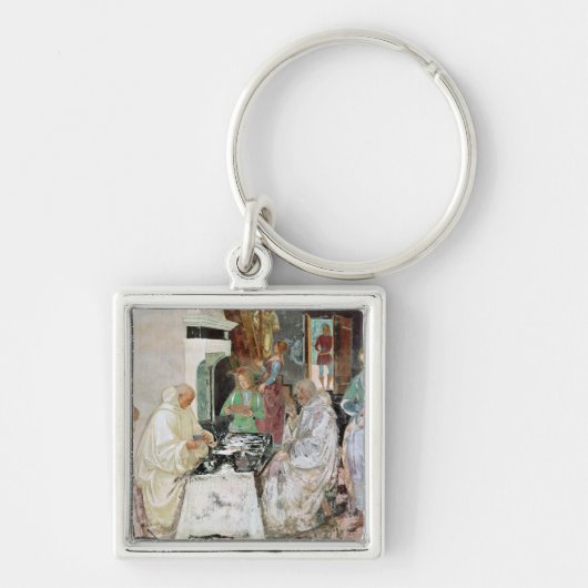 Sint-Benedict, gastvrijheid Sleutelhanger (Voorkant)