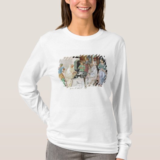 Sint-Benedict, gastvrijheid T-shirt (Voorkant)