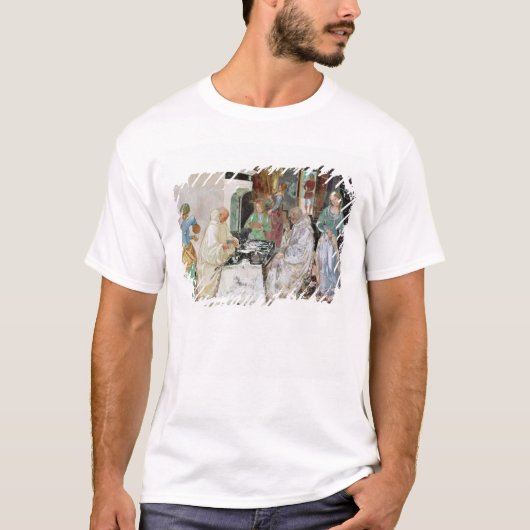 Sint-Benedict, gastvrijheid T-shirt (Voorkant)