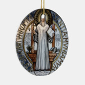 Sint-Benedict-kerstversiering Keramisch Ornament (Rechts)