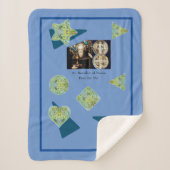 Sint Benedictus Nursia Sherpa Deken (Voorkant)