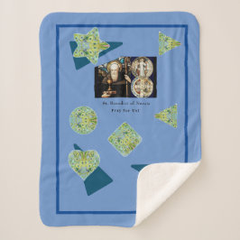 Sint Benedictus Nursia Sherpa Deken