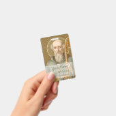 Sint-Benedictus van Nursia (JM 07; Stijl 1) Badge (Handheld)