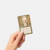 Sint-Benedictus van Nursia (JM 07; Stijl 2) Badge (Handheld)