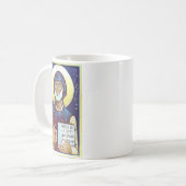 Sint-Benedictus van Nursia Koffiemok (Voorkant links)