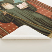 Sint Benedictus van Nursia Sherpa Deken (3/4)