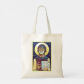 Sint-Benedictus van Nursia Tote Bag (Achterkant)