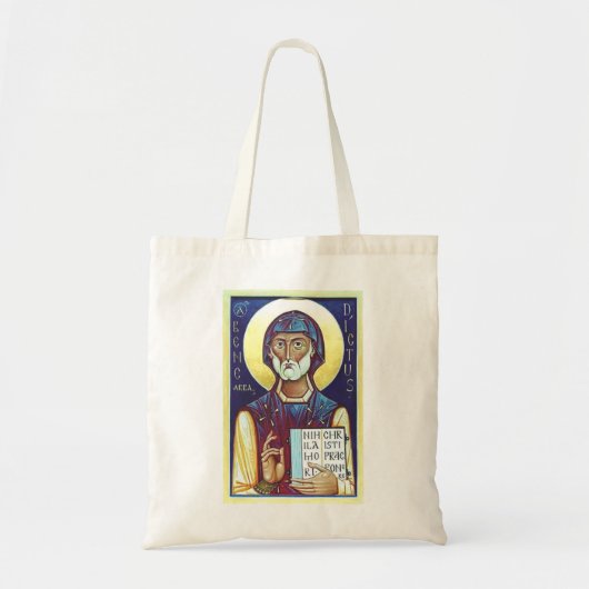 Sint-Benedictus van Nursia Tote Bag (Voorkant)