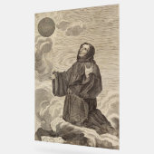 Sint-Benedictus van Nursia Vader van het monastici Acryl Bord (Hoek)