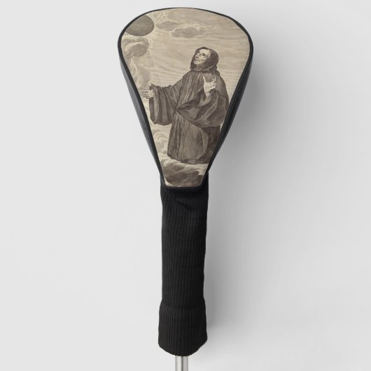 Sint Benedictus van Nursia Vader van het Monastici Golfheadcover (Voorkant)