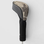 Sint Benedictus van Nursia Vader van het Monastici Golfheadcover (Schuin)