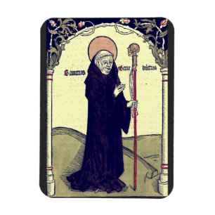 Sint-Benedictus van Nursia Vader van het monastici Magneet