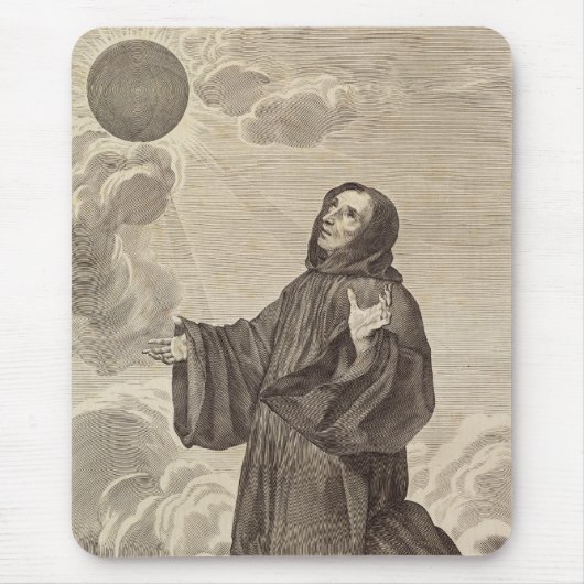 Sint-Benedictus van Nursia Vader van het monastici Muismat (Voorkant)
