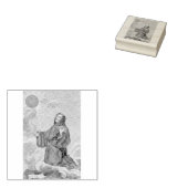 Sint Benedictus van Nursia Vader van het Monastici Rubberstempel (Gestempeld)