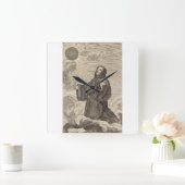 Sint-Benedictus van Nursia Vader van het monastici Vierkante Klok (Huis)