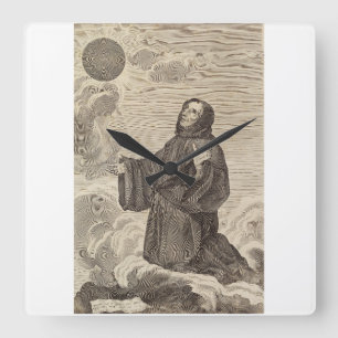 Sint-Benedictus van Nursia Vader van het monastici Vierkante Klok