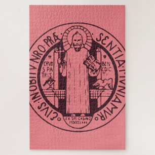 Sint-Benedictusmedaille Legpuzzel