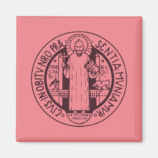 Sint-Benedictusmedaille Magneet (Voorkant)