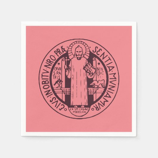 Sint-Benedictusmedaille Servet (Voorkant)