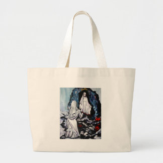 Sint-Bernadette bij de Grotto Grote Tote Bag
