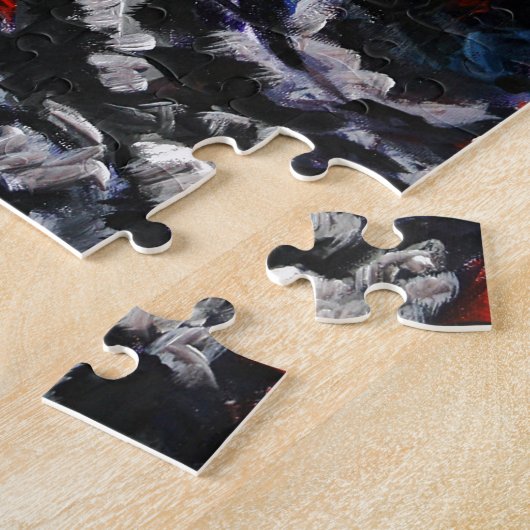 Sint-Bernadette bij de Grotto Legpuzzel (Zijkant)