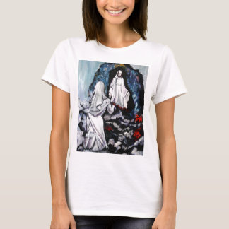 Sint-Bernadette bij de Grotto T-shirt