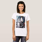 Sint-Bernadette bij de Grotto T-shirt (Voorkant volledig)
