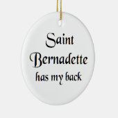 sint bernadette koffiemok keramisch ornament (Rechts)
