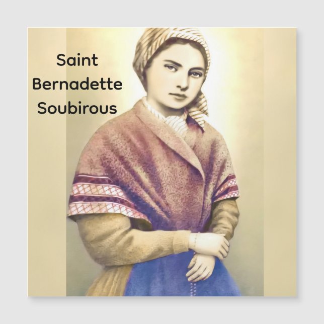 Sint Bernadette Soubirous (Voorkant)
