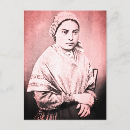 Sint Bernadette Soubirous als kind Briefkaart (Voorkant)
