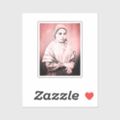 Sint Bernadette Soubirous als kind Sticker (Vel)