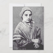 Sint Bernadette Soubirous Kaart (Voorkant)