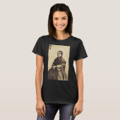 Sint Bernadette Soubirous Kunst T-shirt (Voorkant volledig)