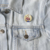 Sint Bernadette Soubirous Ronde Button 3,2 Cm (In situ)