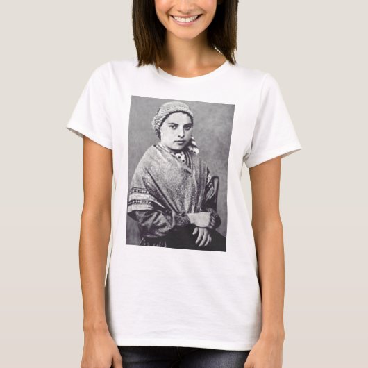 Sint Bernadette Soubirous T-shirt (Voorkant)
