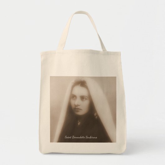 Sint Bernadette Soubirous Tote Bag (Voorkant)