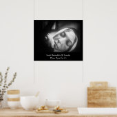 Sint-Bernadette van Lourdes, bidden voor ons Poster (Keuken)