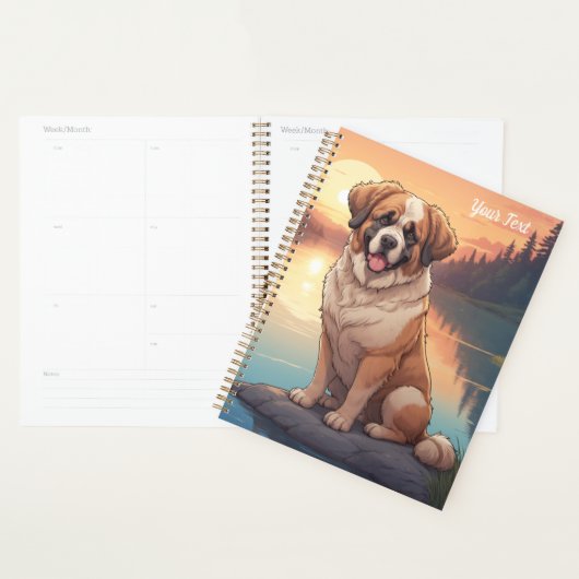 Sint Bernard bij het meer Planner (Display)
