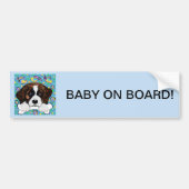 Sint-Bernard Bumpersticker (Voorkant)