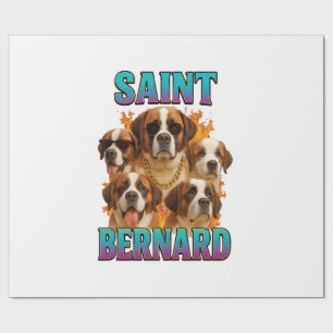 Sint-Bernard Cadeaupapier