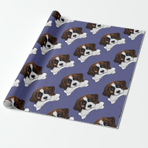 Sint-Bernard Cadeaupapier